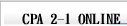 CPA 2-1 ONLINE